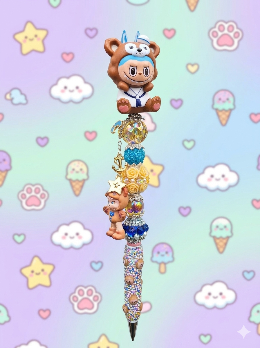 Bubu and Dora Double Character Pen
