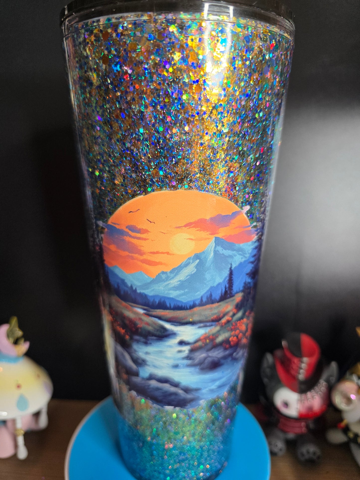 24 Oz Mountain Decal - Still Flow