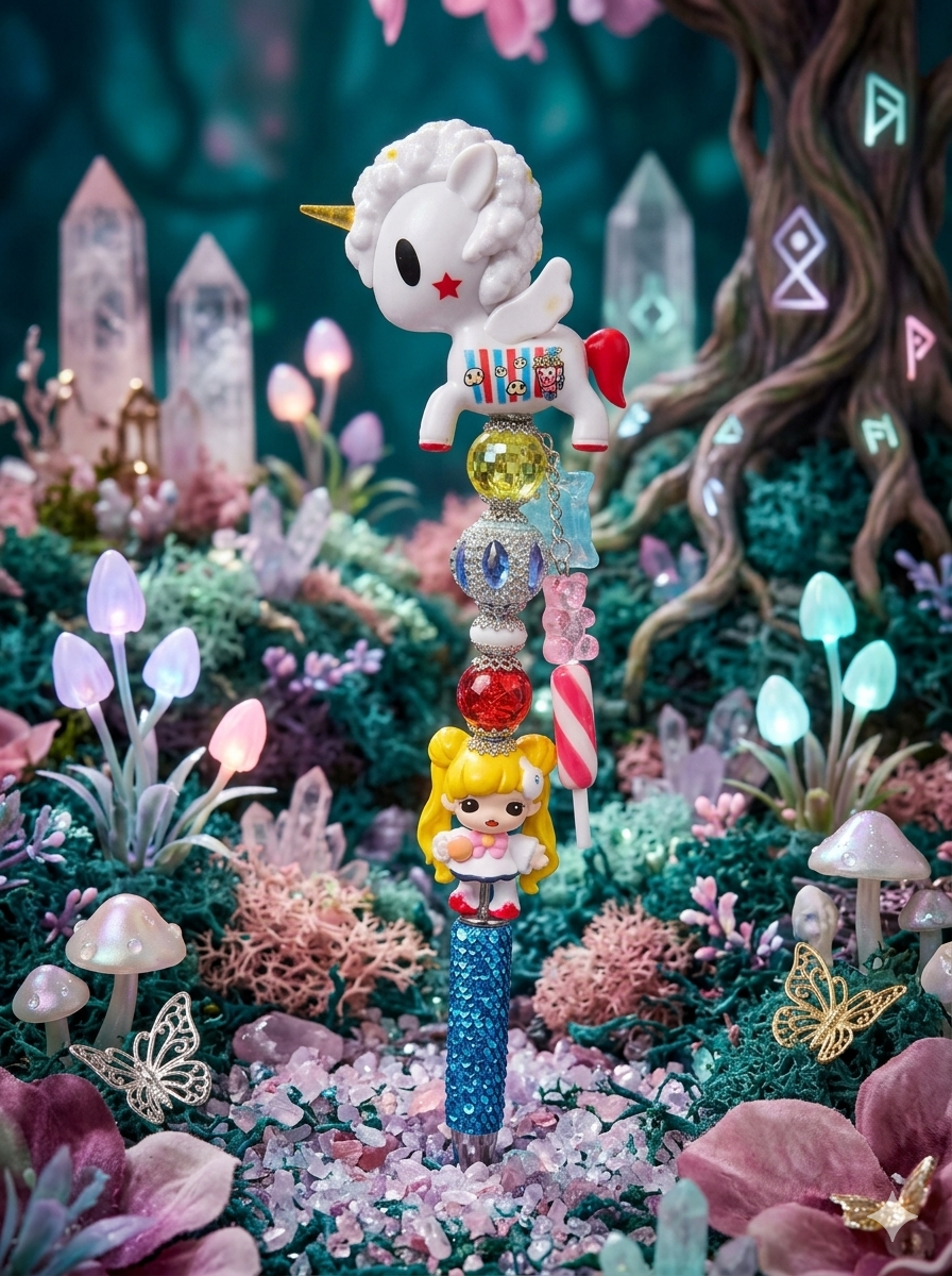 Toki Doki and Zora double character stylus