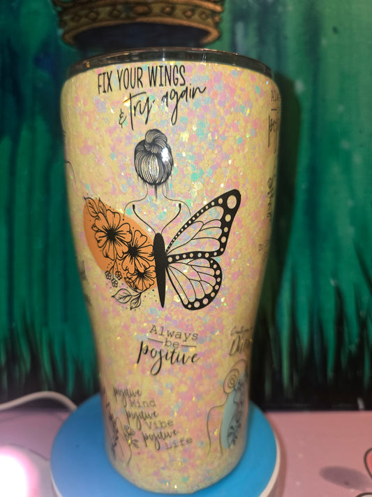 20 Oz Stainless Steel Epoxy Tumbler