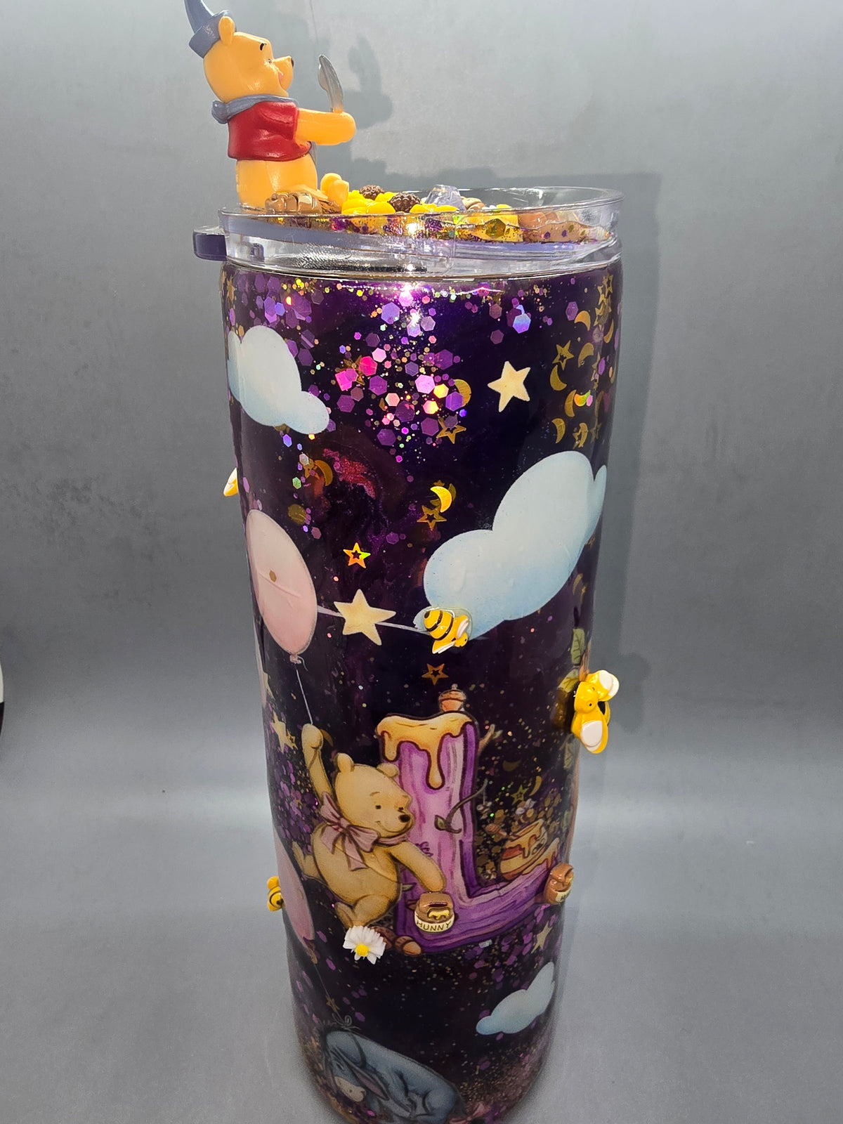Pooh and Friends 30 Oz Epoxy with Decorative Lid