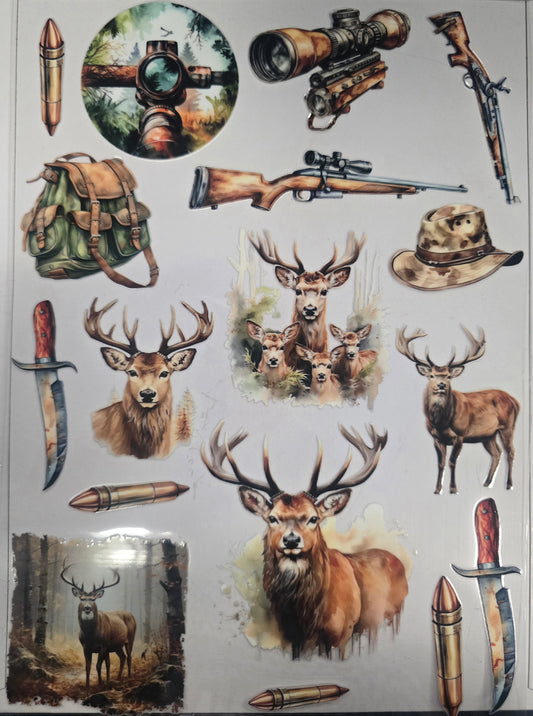 Gone Hunting Element Sheet (40 oz tumbler only)