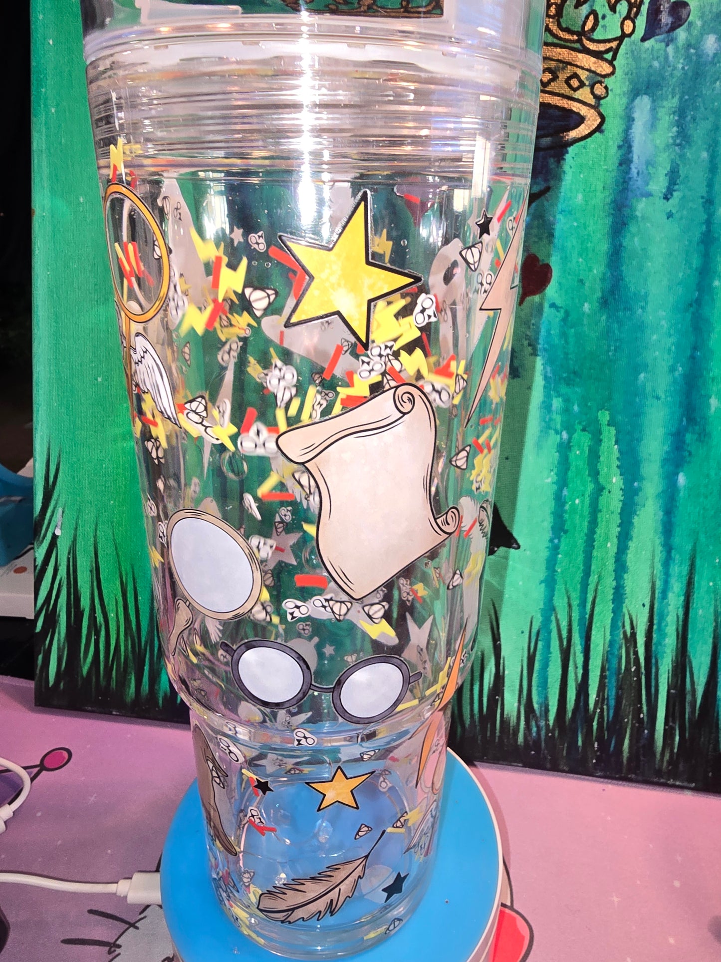 40 Oz HP Clear Lava with HP Clays