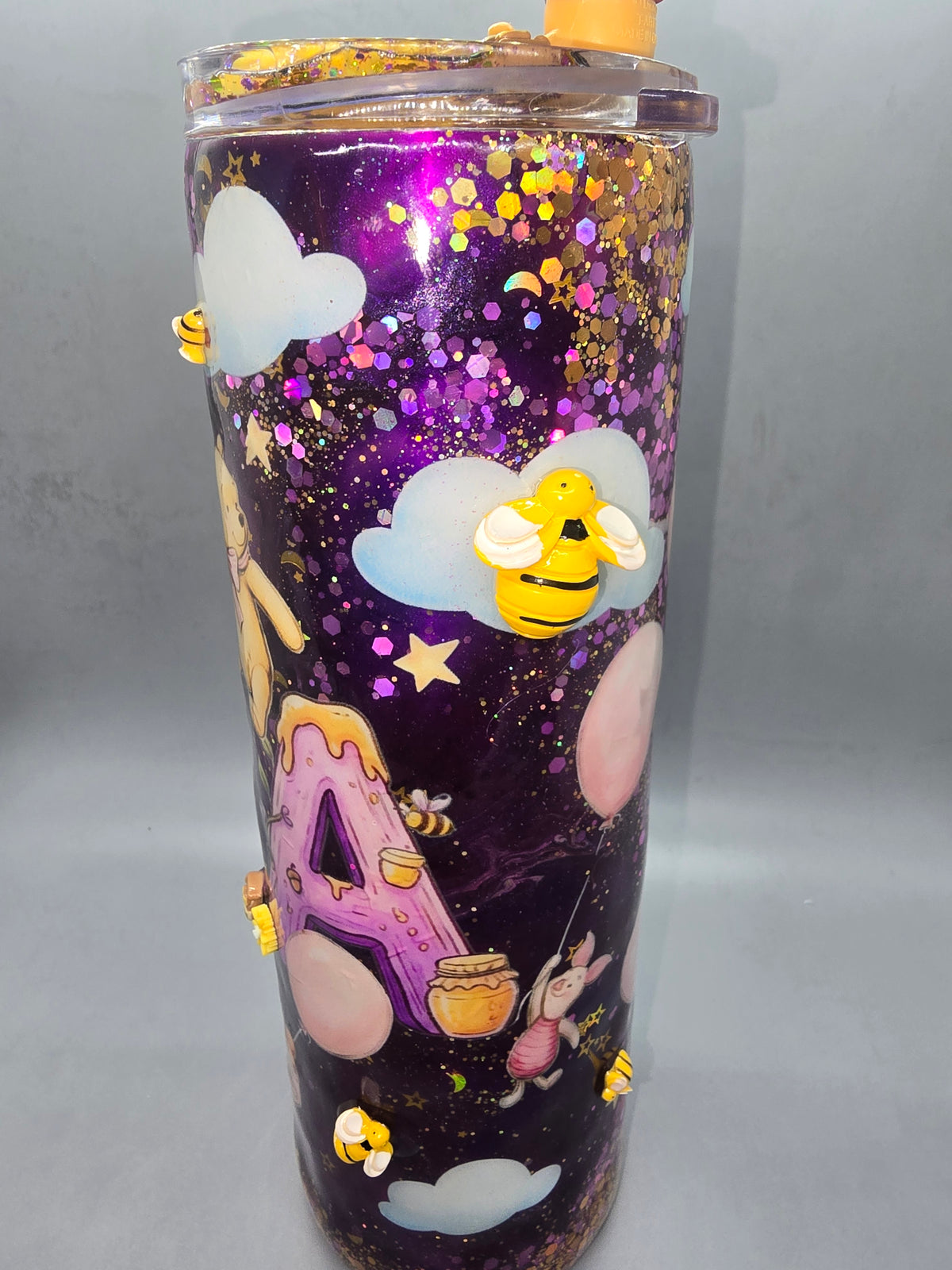 Pooh and Friends 30 Oz Epoxy with Decorative Lid