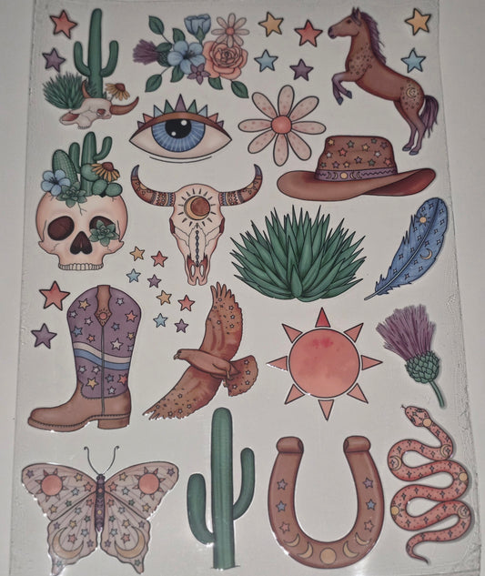 Western Element Sheet
