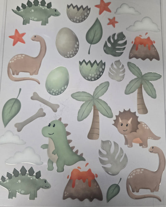 Dinosaurs Element Sheet (40 oz Tumbler only)