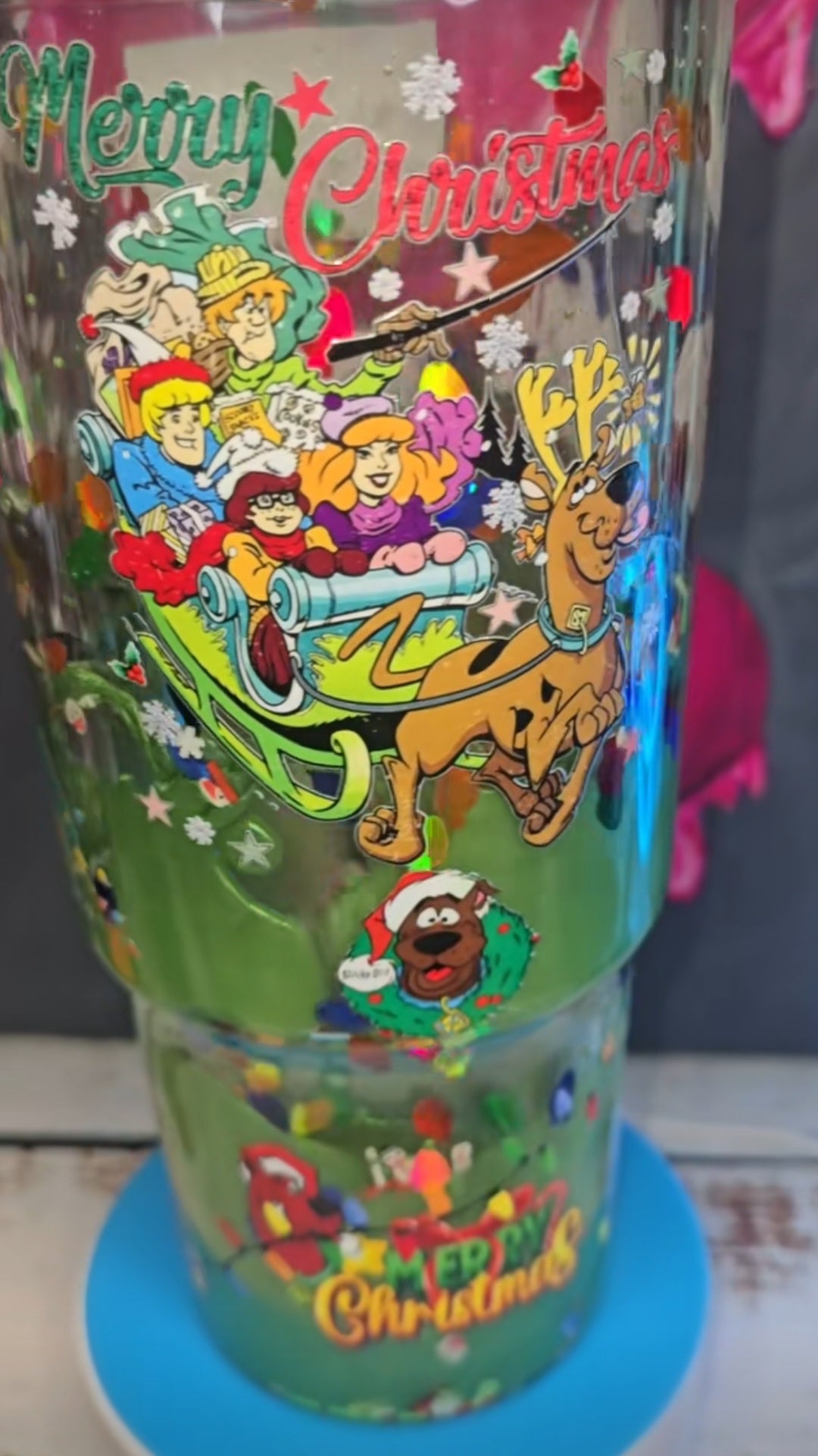 Scooby Doo Christmas 40 Oz