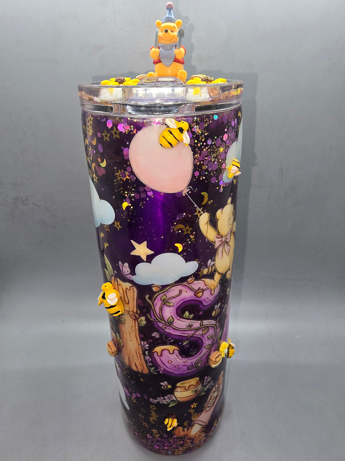 Pooh and Friends 30 Oz Epoxy with Decorative Lid