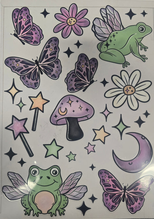 Frogs, Butterflies and Mushies