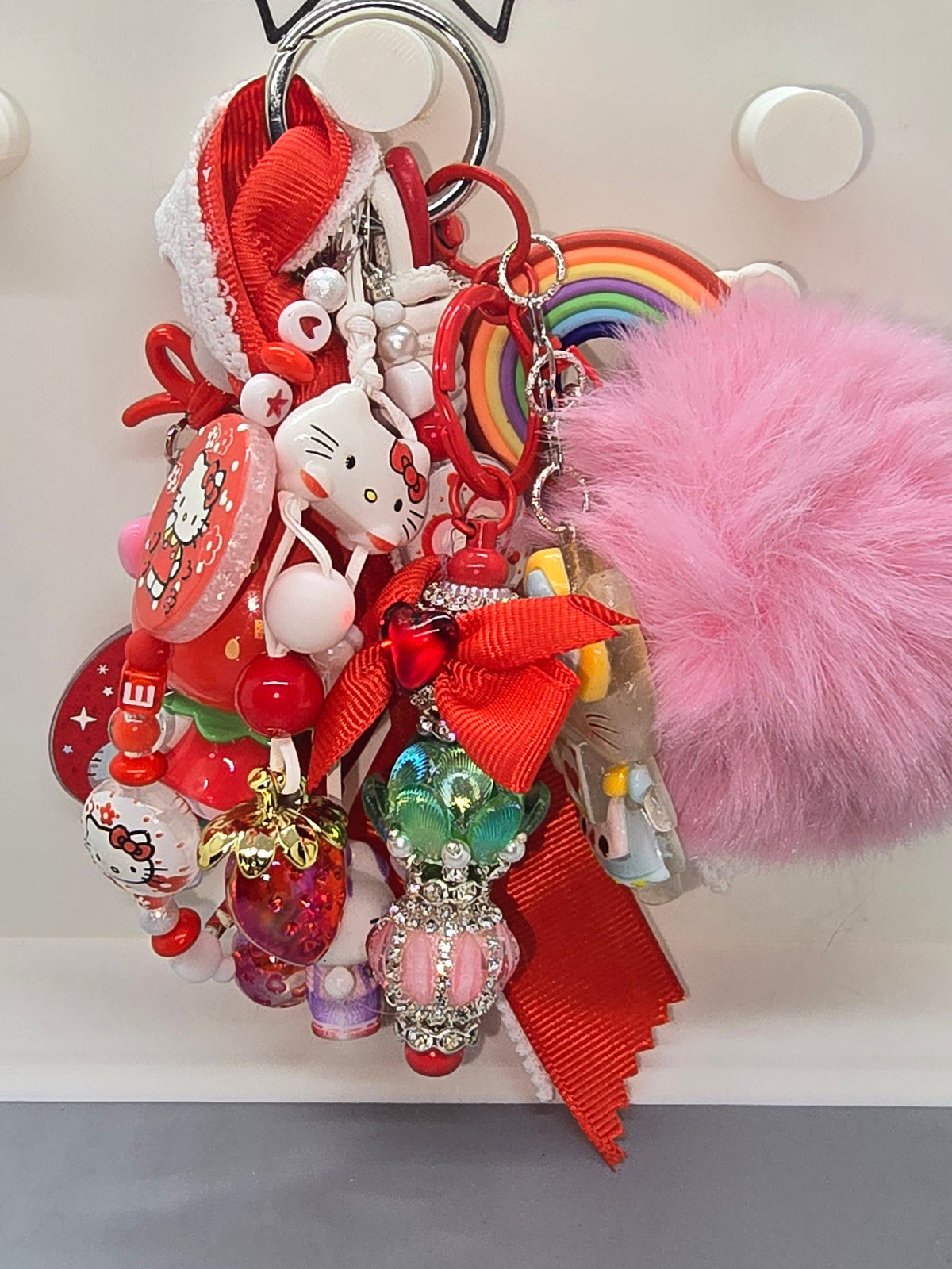 HK Strawberry Keychain