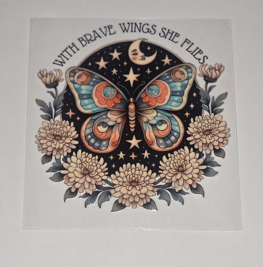 With Brave Wings She Flies